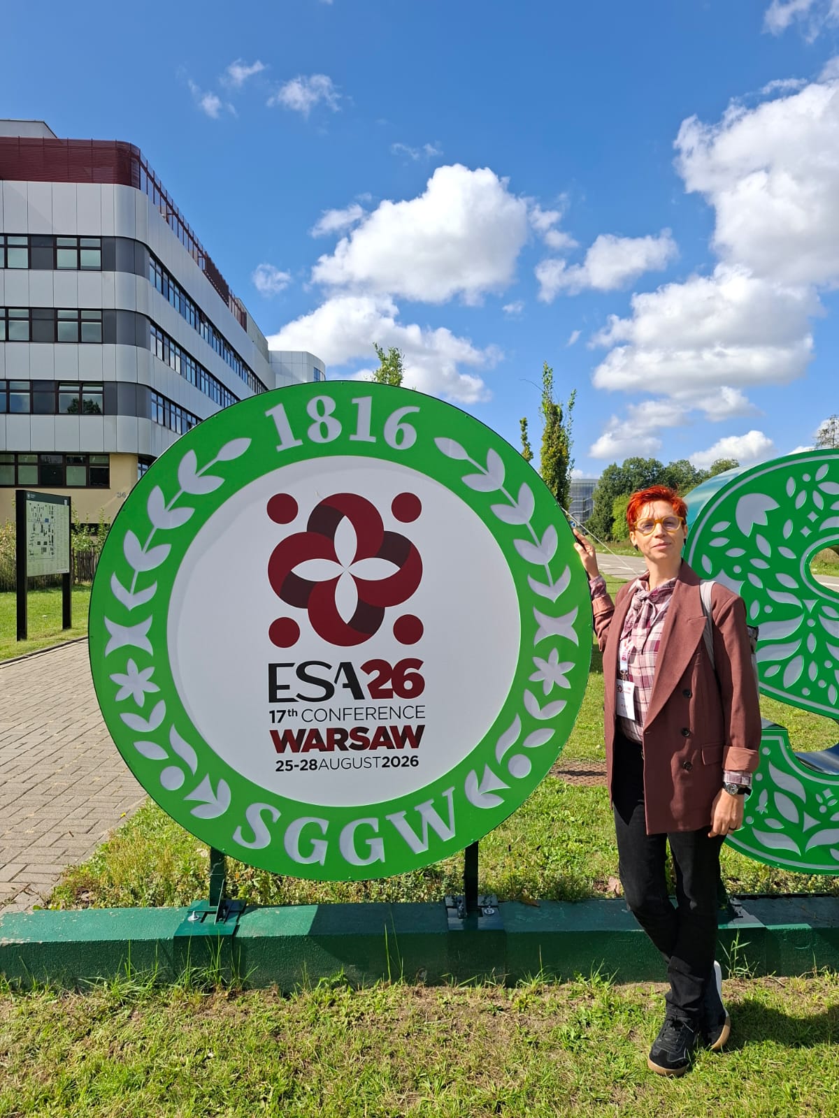 Conferência European Sociological Association em Varsóvia